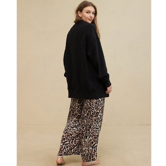 aerie Fleece Cardigan - Picture 2 of 5